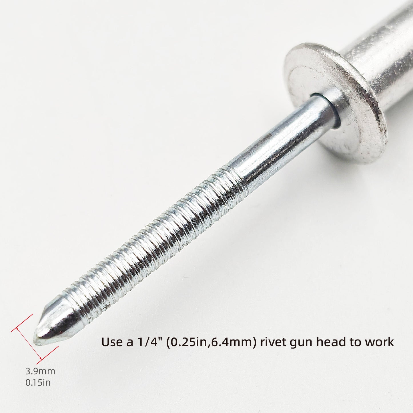 5/16 "(0.31in, 8mm) Diameter Aluminum Blind Rivets