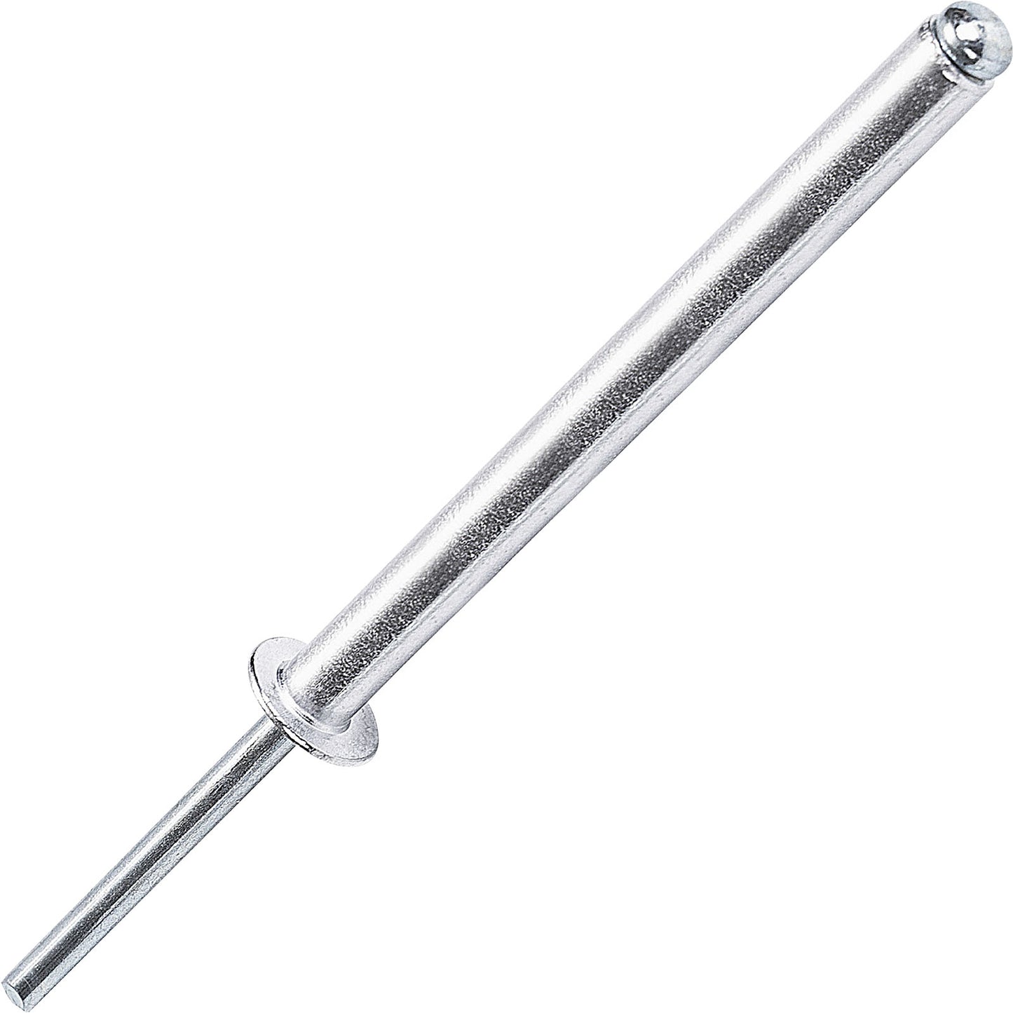 Extra Long Pop Rivets, Extended Length, Aluminium Dome Head Steel Shank Mandrel Long-Shaft Blind Rivets