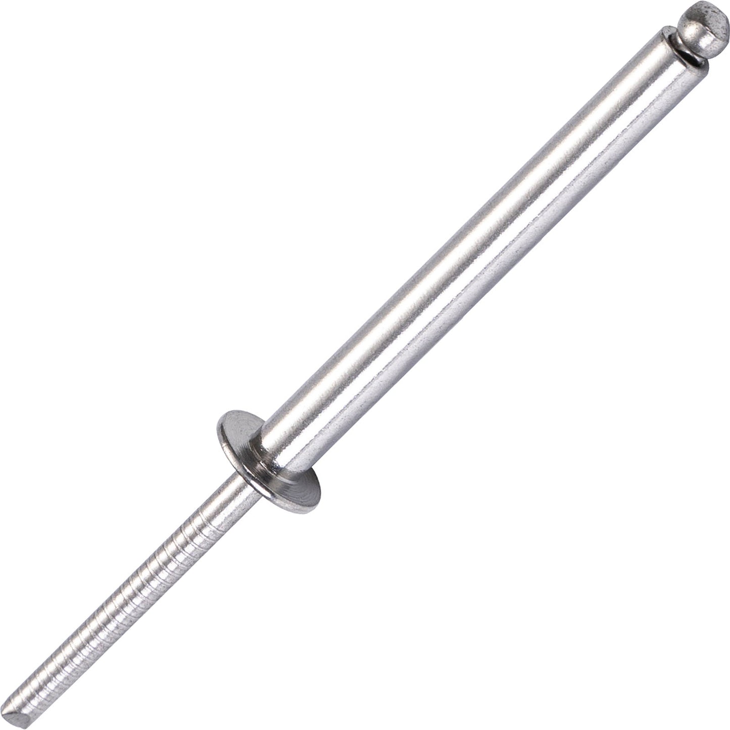 Stainless Steel Extra Long Blind Rivets, Long-Shaft Split Rivets, Extended Length, Corrosion-Resistant, Tensile & Shear Strength High