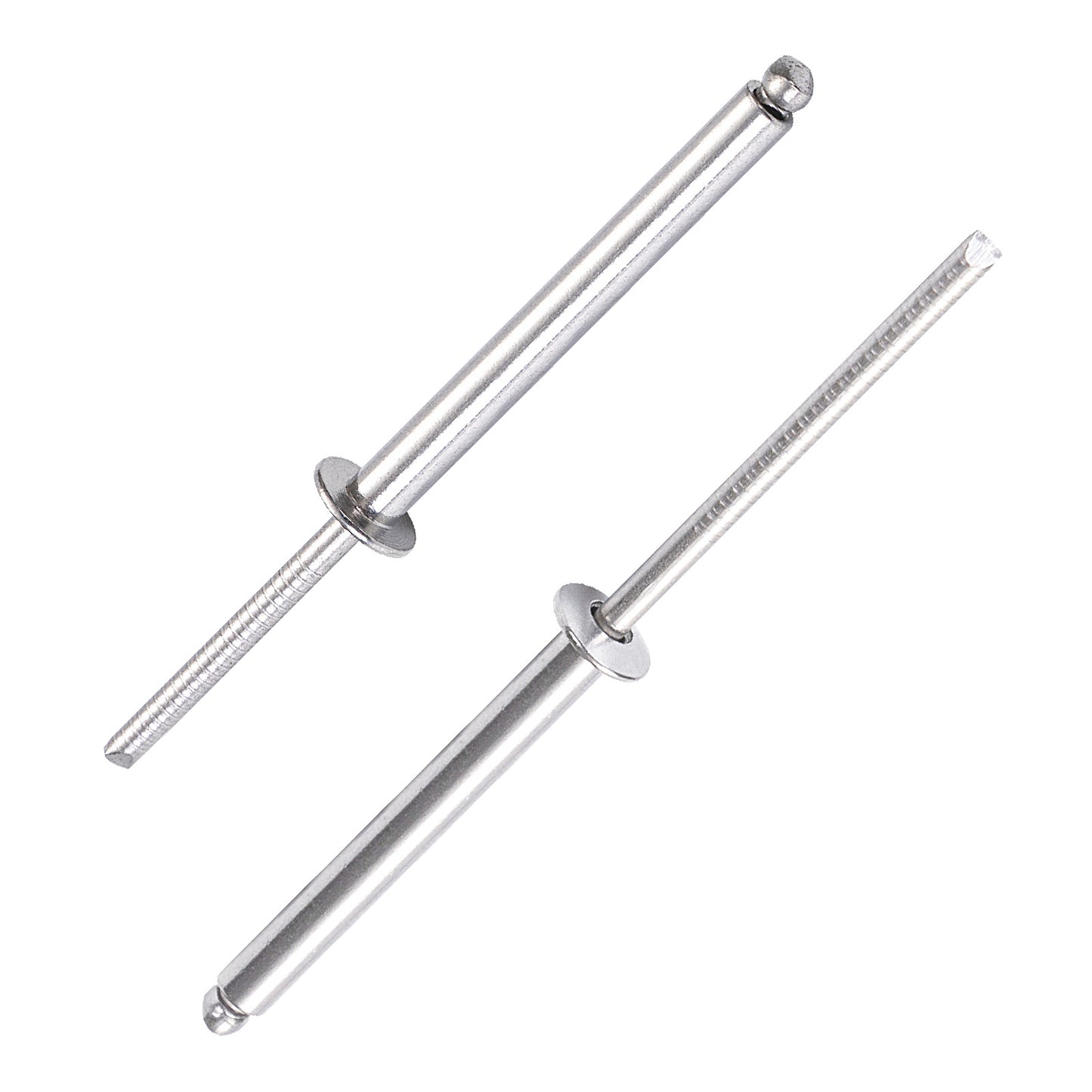 Extra Long Blind Rivets 1/4" (6.4mm) Diameter,Stainless Steel