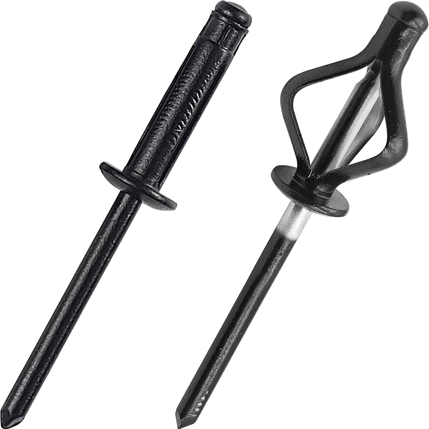 Tri-Fold Aluminum Blind Rivets,Tri Grip Exploding Assortment Bulb Style Pop Rivets for Automotive, Soft or Plastic Materials